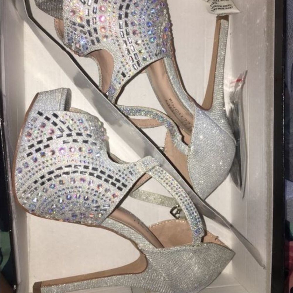 Rhinestone Heels